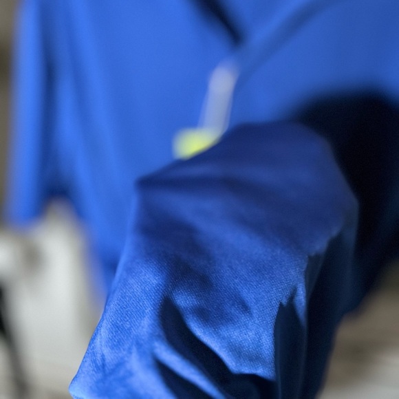 NEW Port Authority Short Sleeve Men’s Royal Blue Polo Size Large - Picture 3 of 6